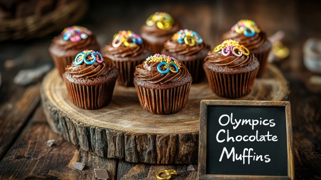 olympics chocolate muffins recipe