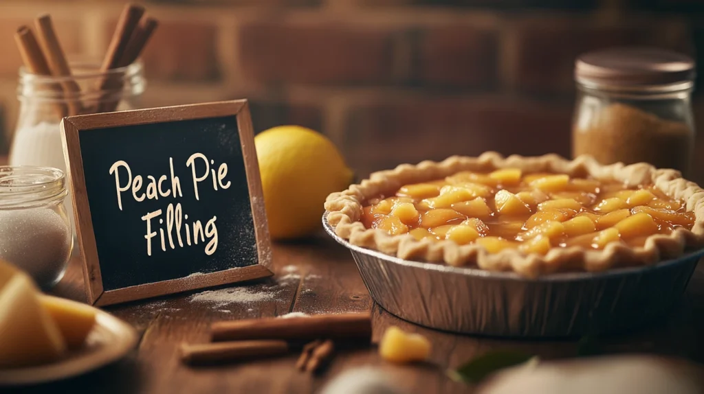 Peach Pie Filling Recipe