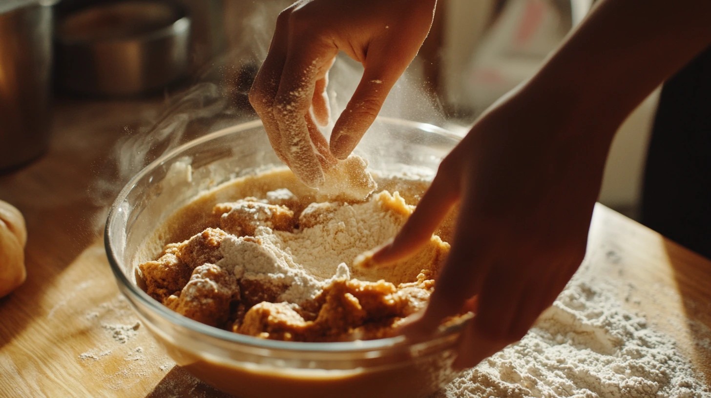 Baking muffins