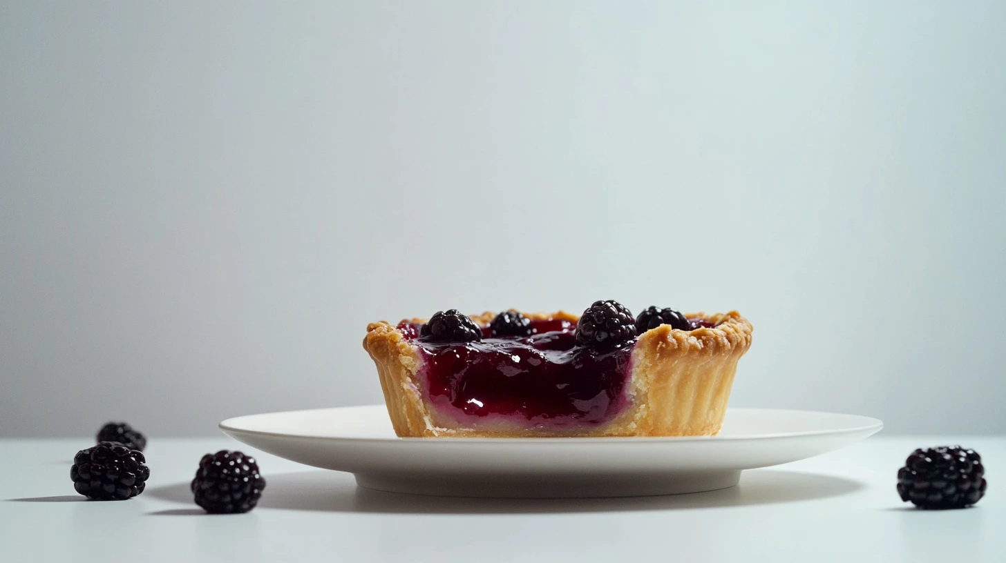 mini blackberry pie 