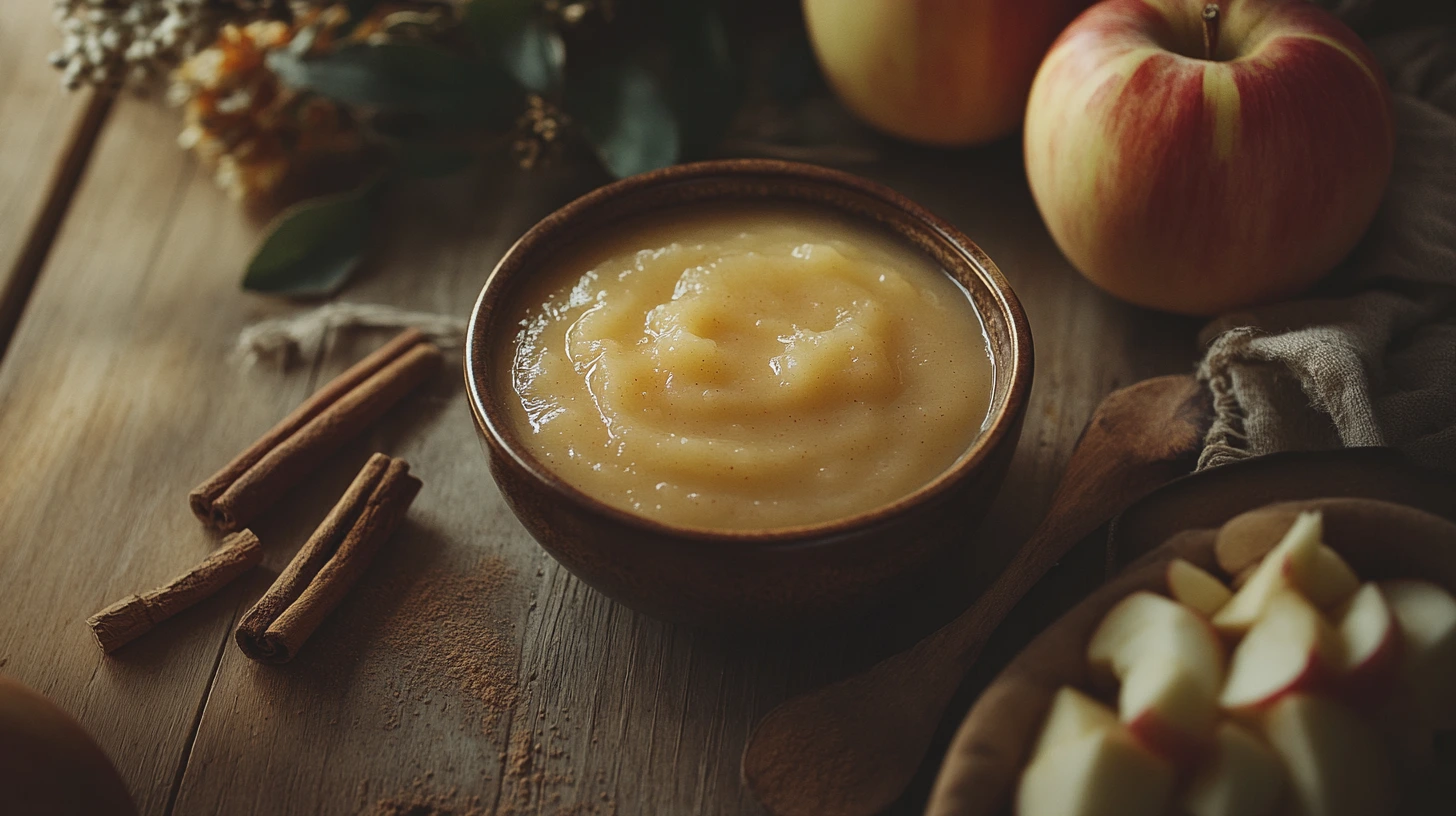 Applesauce in cake mix