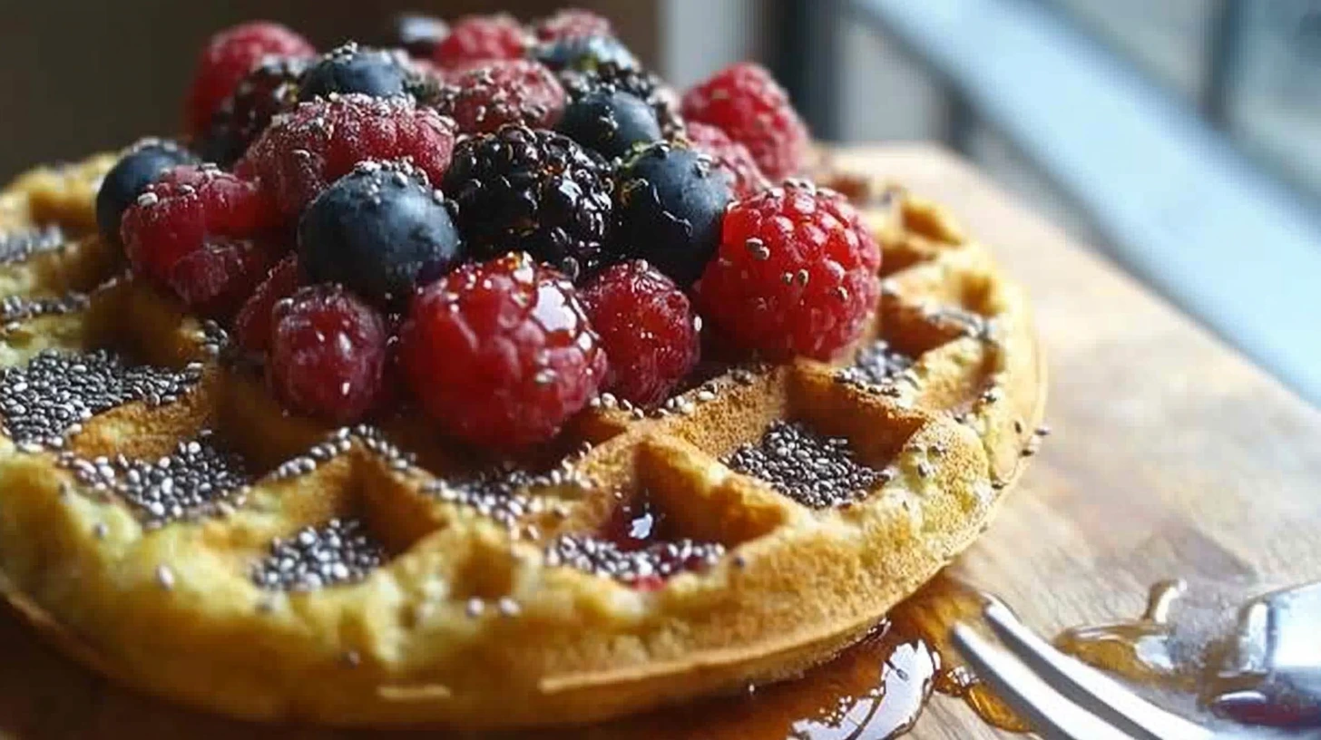 healthy waffle recipe