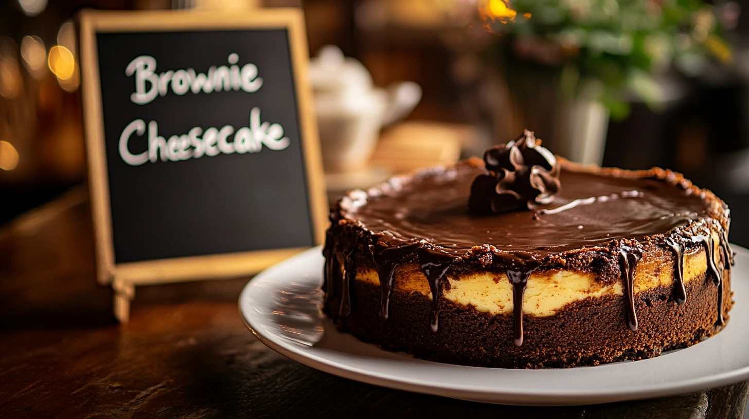 Brownie Cheesecake Recipe