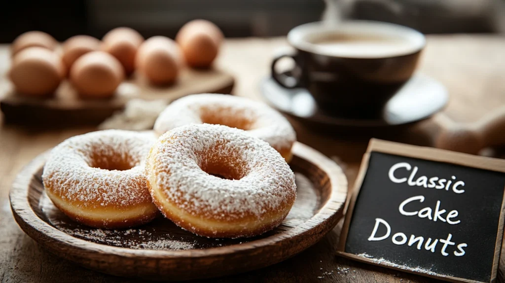 cake donut recipe