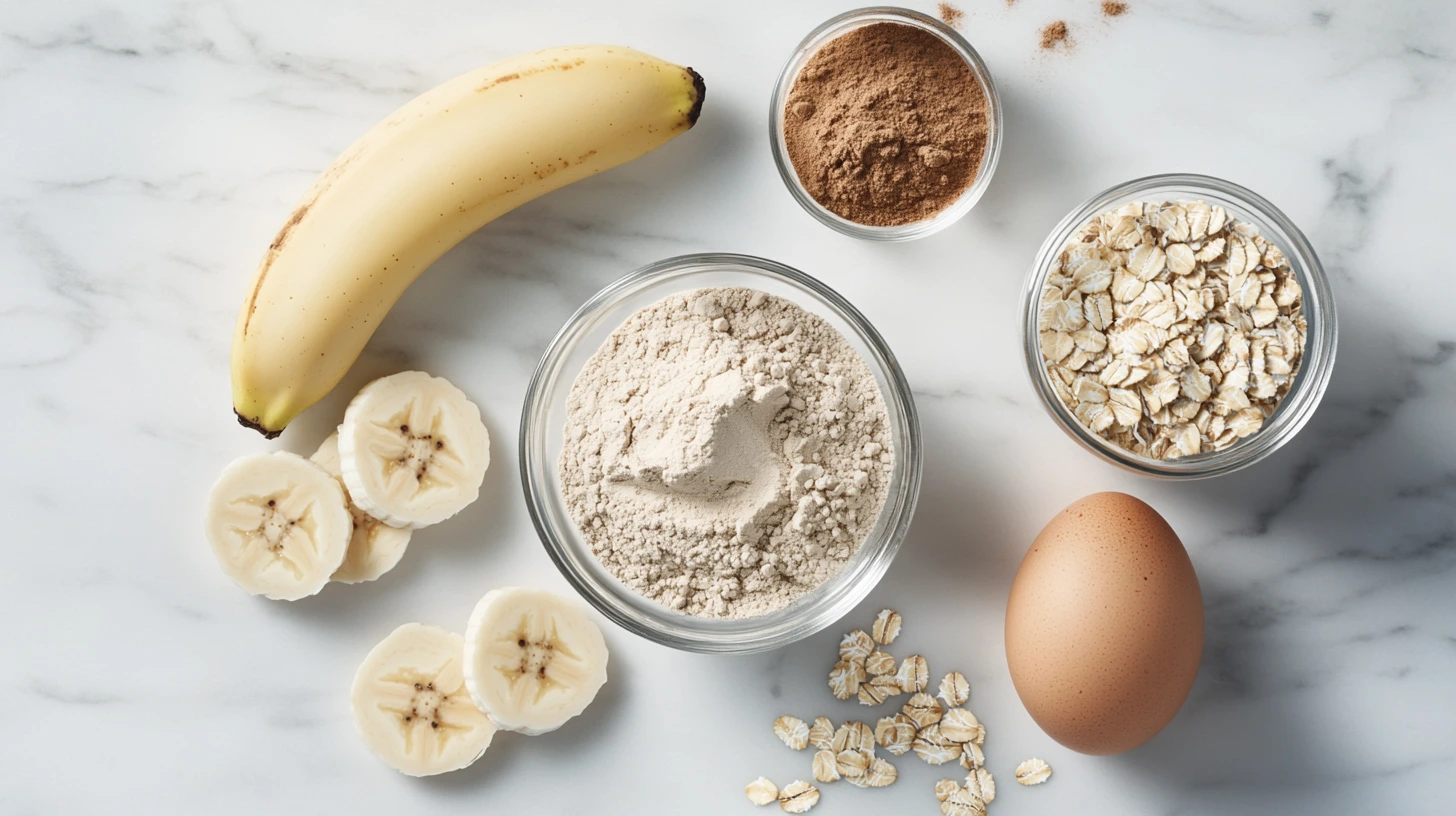 Ingredients protein pancake