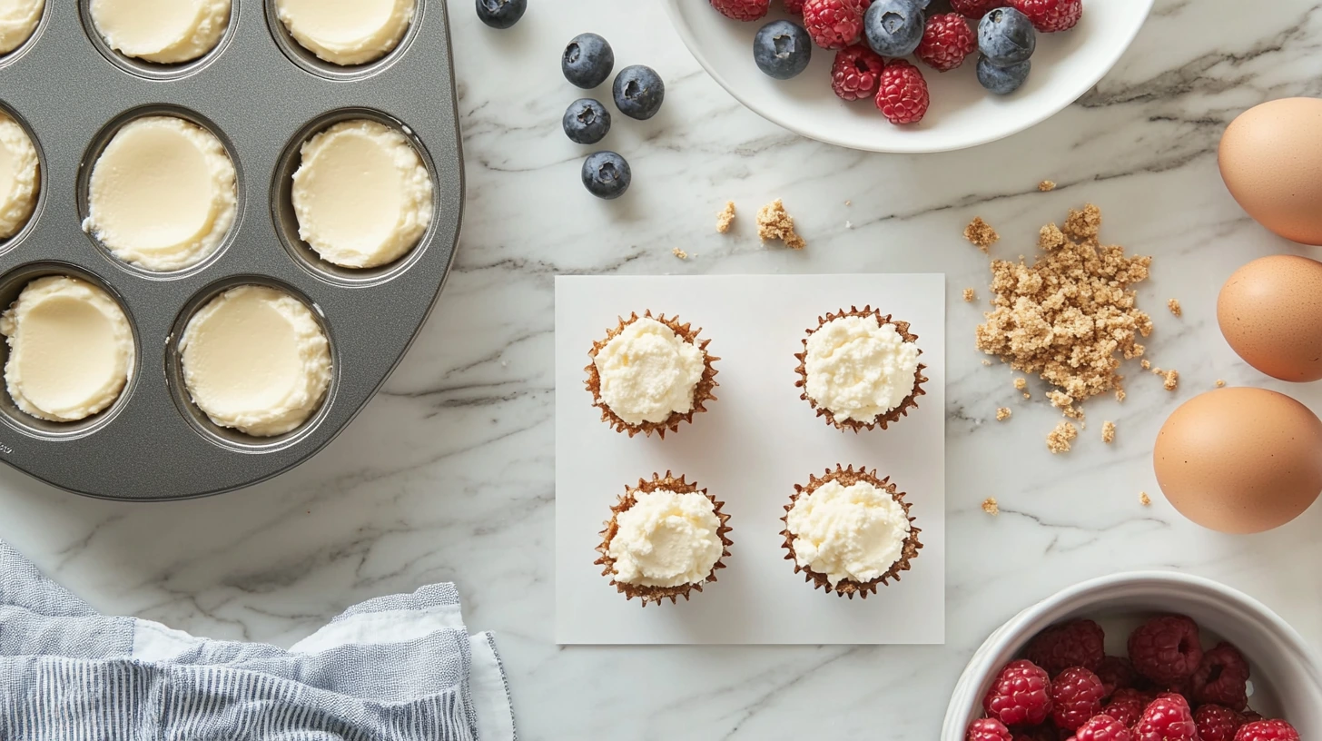 mini cheesecakes ingredients