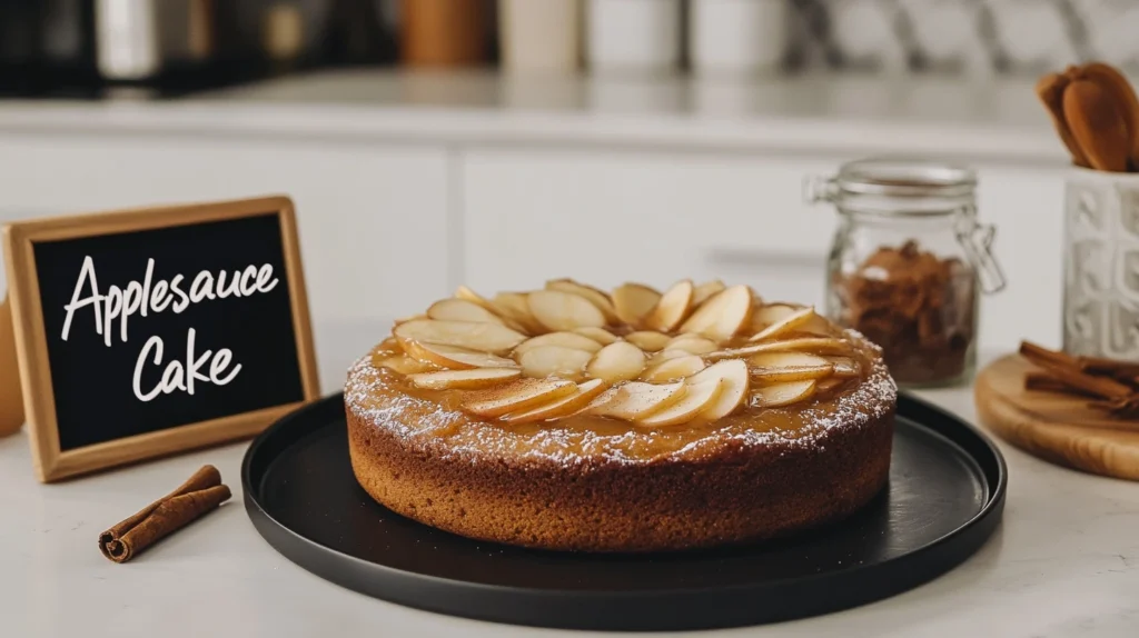 Applesauce cake recipe