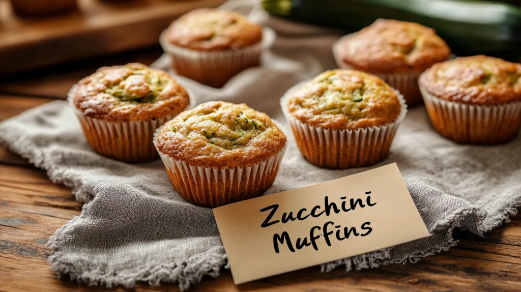 zucchini muffins